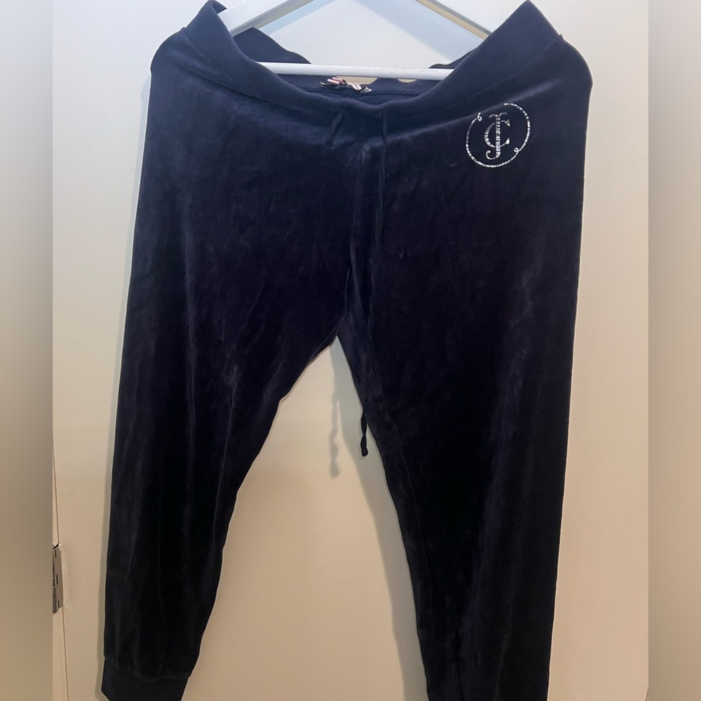 Juicy Couture Black Track Pants